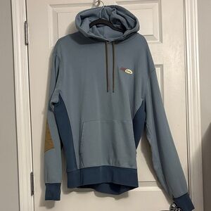 New Balance Two-Tone Blue Hoodie